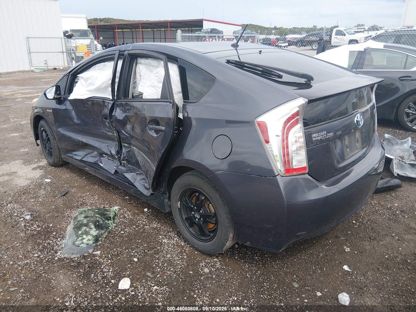 Vin: jtdkn3du8f1949369, lot: 46580355, toyota prius two 20153