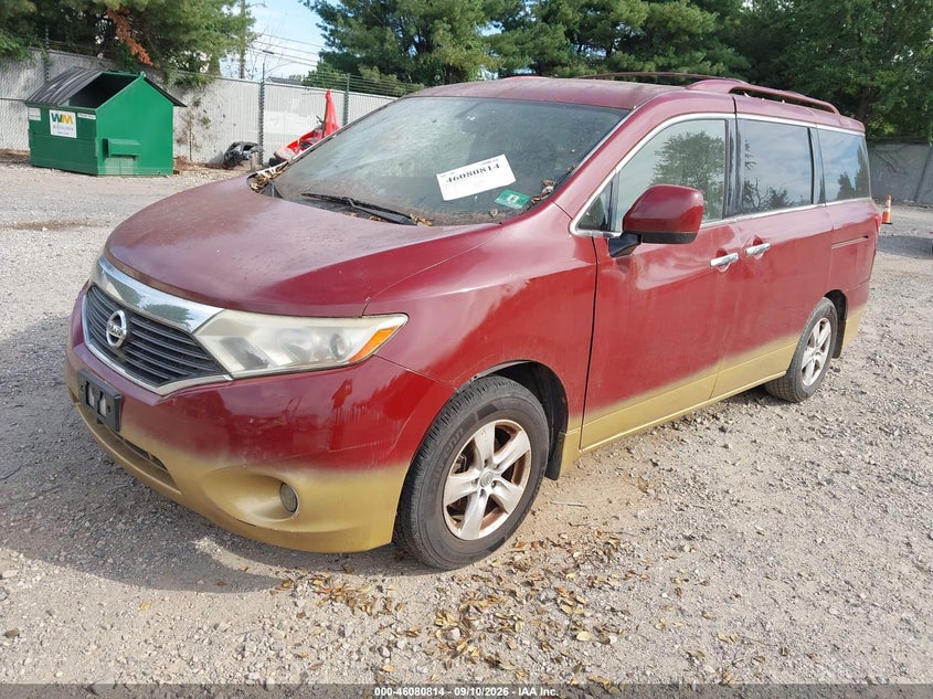 2012 NISSAN QUEST auction photo 2