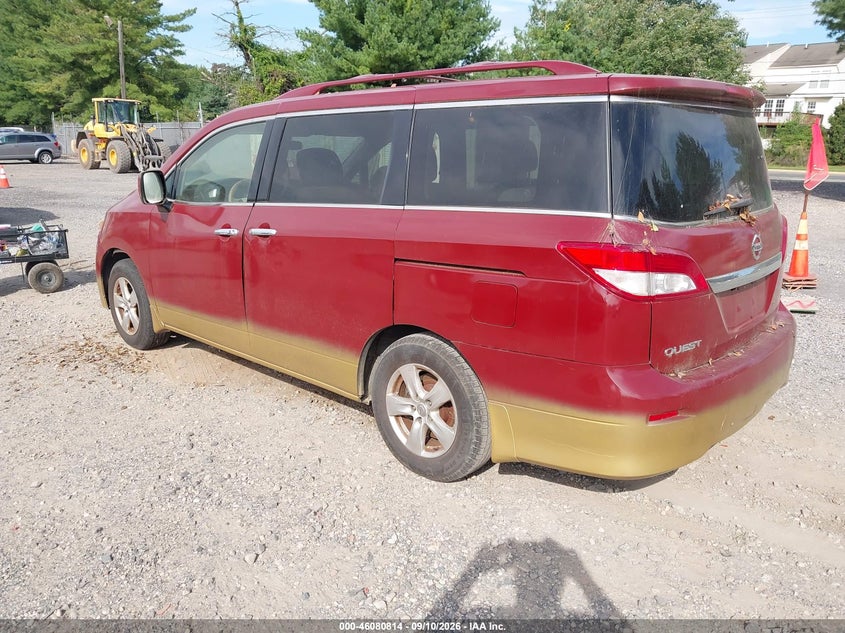 2012 NISSAN QUEST auction photo 3