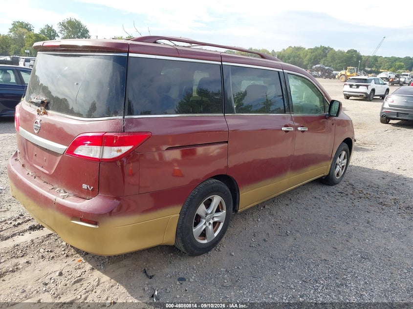 2012 NISSAN QUEST auction photo 4