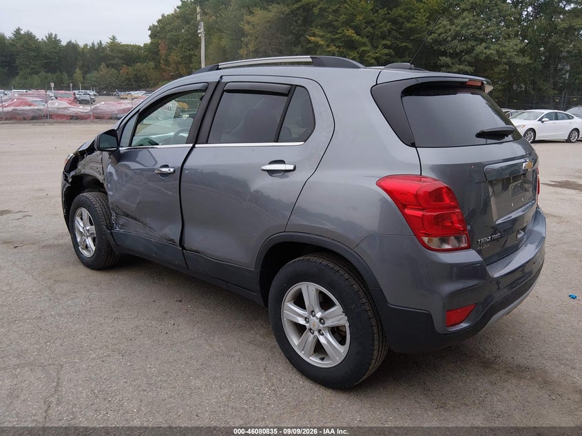 Vin: kl7cjpsb8kb925910, lot: 46580382, chevrolet trax lt 20193