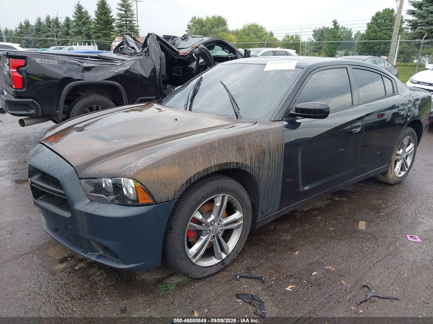 2013 DODGE CHARGER auction photo 2