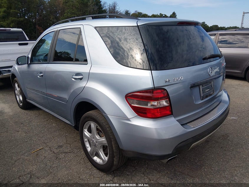 2008 MERCEDES-BENZ ML 350 auction photo 3