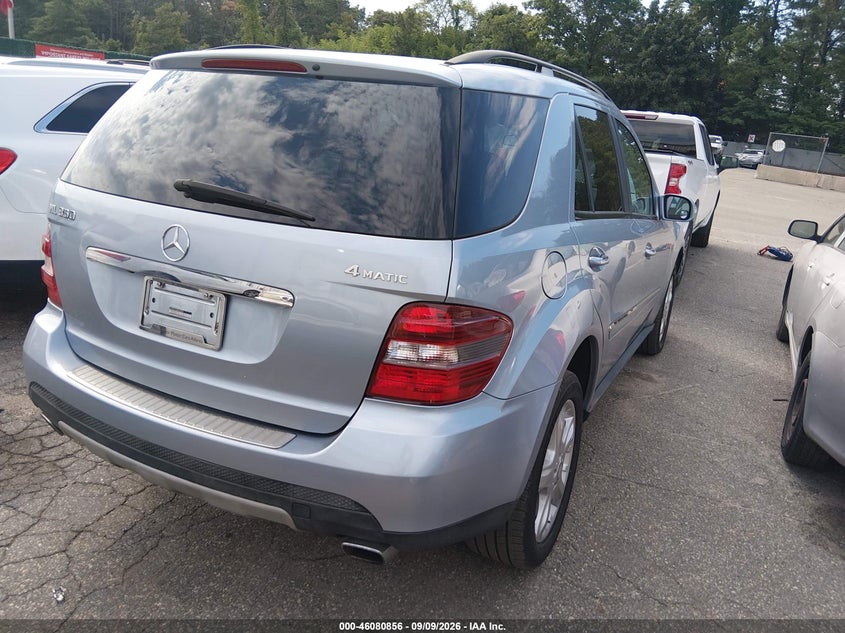 2008 MERCEDES-BENZ ML 350 auction photo 4
