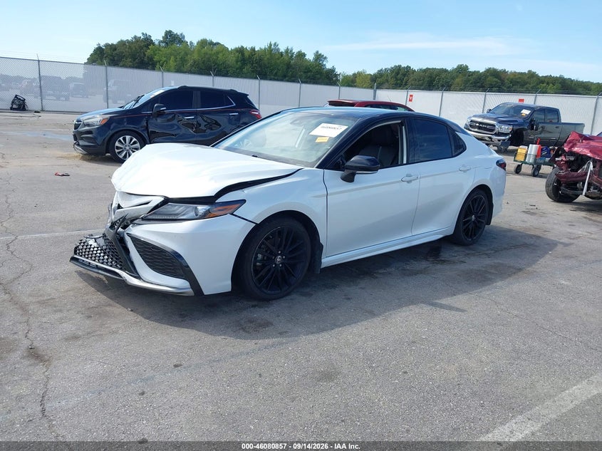 Vin: 4t1k31ak6pu048851, lot: 46580404, toyota camry xse hybrid 20232