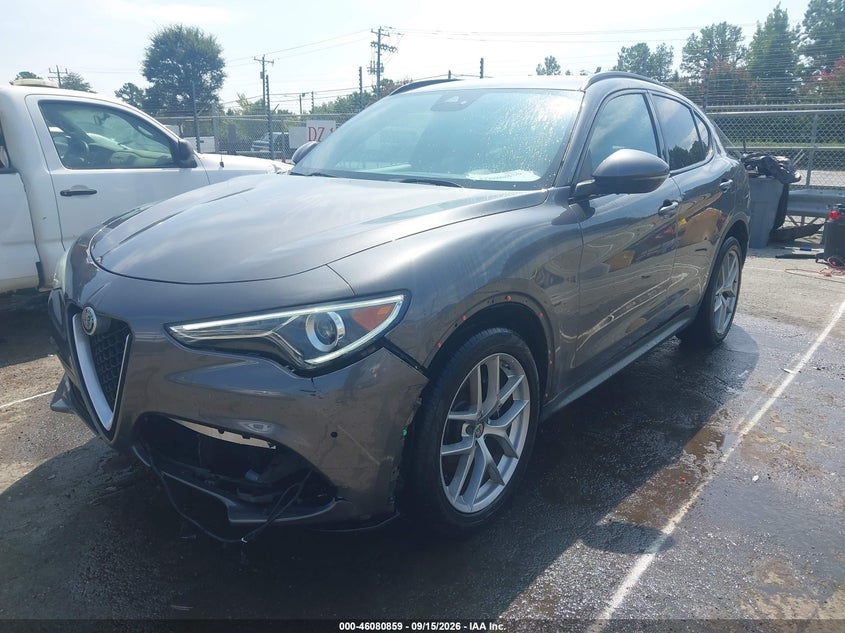 Vin: zasfaknn5j7b81345, lot: 46580405, alfa romeo stelvio ti sport awd 20182