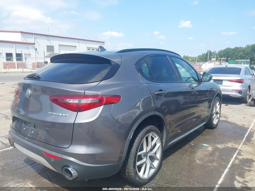 Vin: zasfaknn5j7b81345, lot: 46580405, alfa romeo stelvio ti sport awd 20184