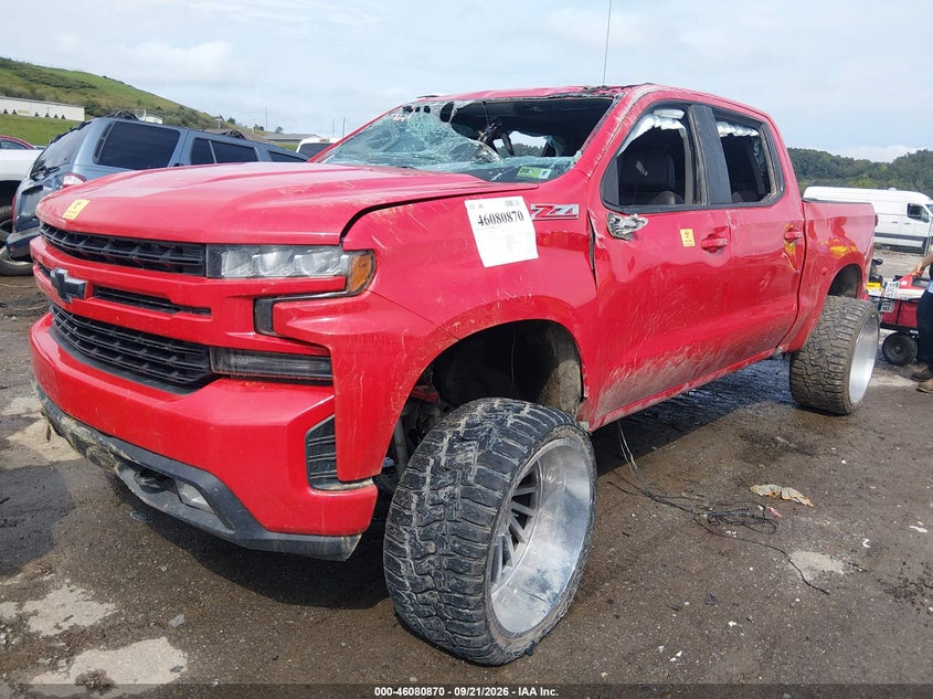Vin: 1gcuyeed0kz211300, lot: 46580417, chevrolet silverado 1500 rst 20192