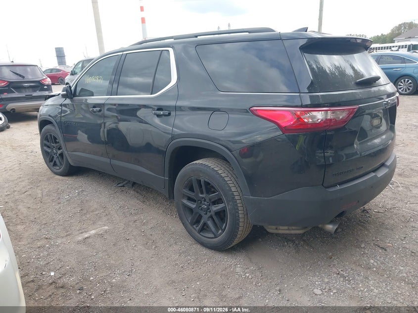 Vin: 1gnevgkw7kj177957, lot: 46580418, chevrolet traverse lt 20193