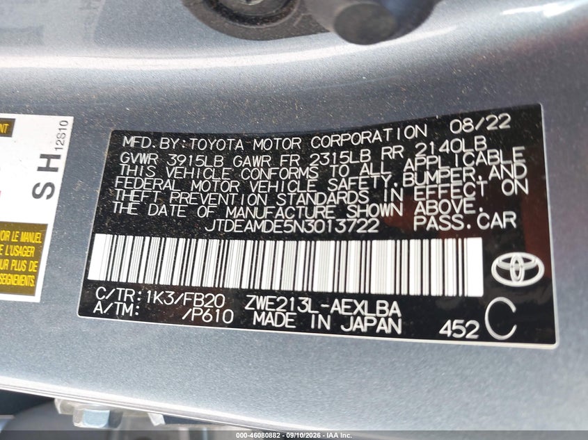 TOYOTA COROLLA - zdjęcie 9