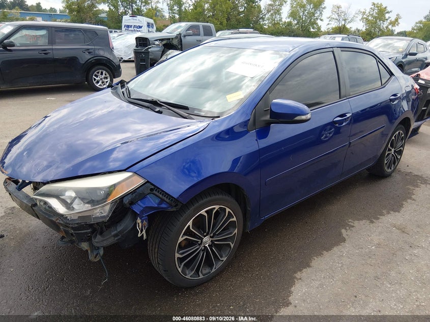 2016 TOYOTA COROLLA auction photo 2