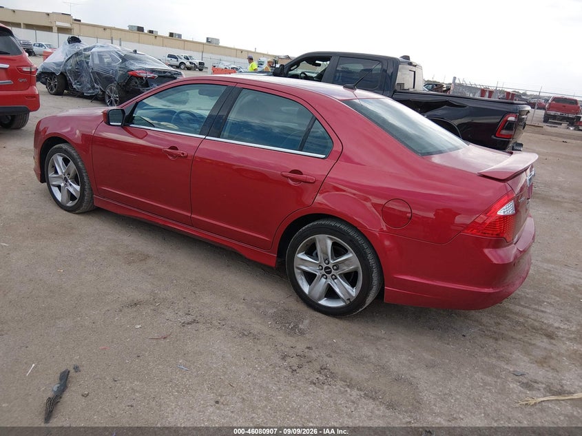 2010 FORD FUSION auction photo 3