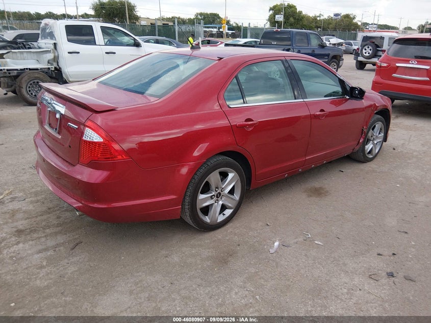 2010 FORD FUSION auction photo 4