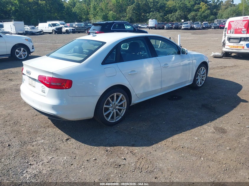 2015 AUDI A4 auction photo 4