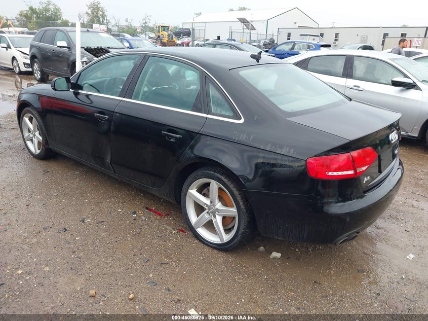 2011 AUDI A4 auction photo 3