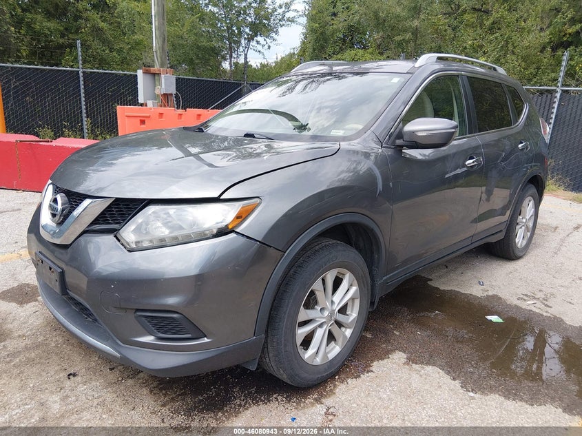 Vin: 5n1at2mv6ec809078, lot: 46580490, nissan rogue sv 20142