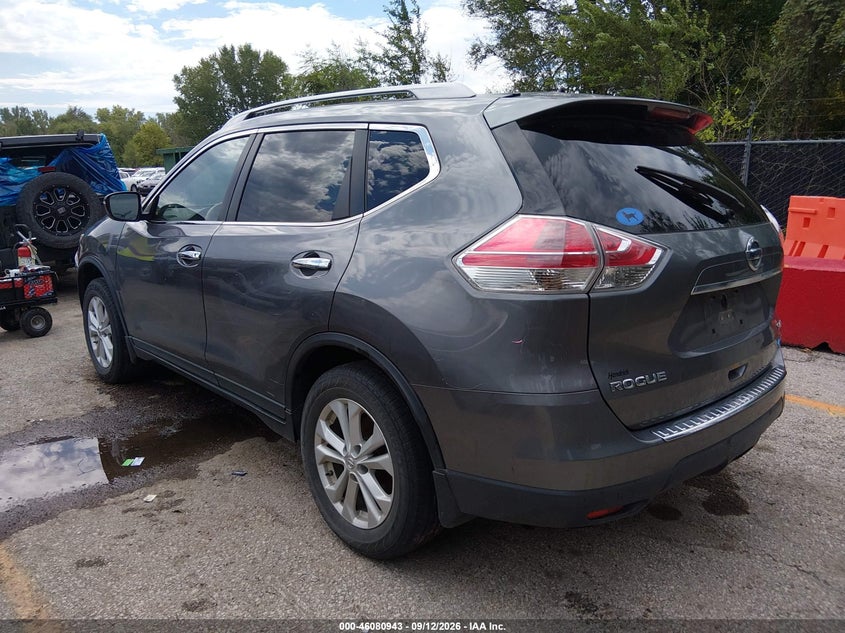 Vin: 5n1at2mv6ec809078, lot: 46580490, nissan rogue sv 20143