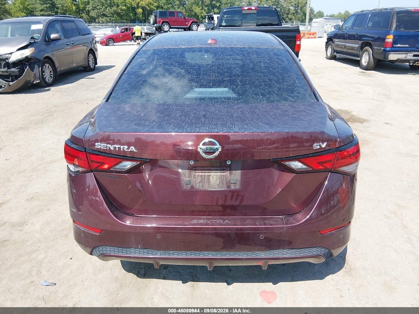 2022 Nissan Sentra (VIN: 3N1AB8CV9NY202825)