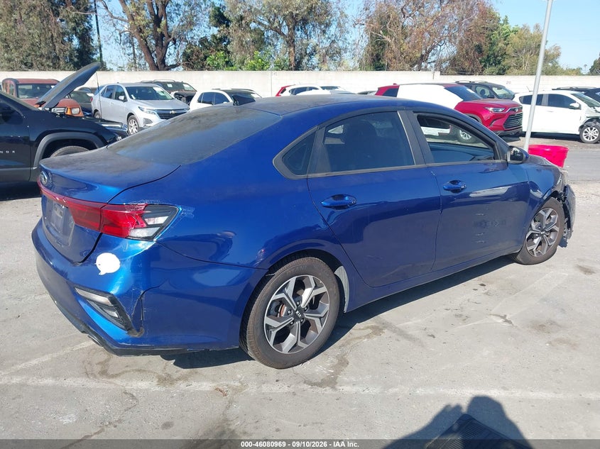 2020 KIA FORTE auction photo 4