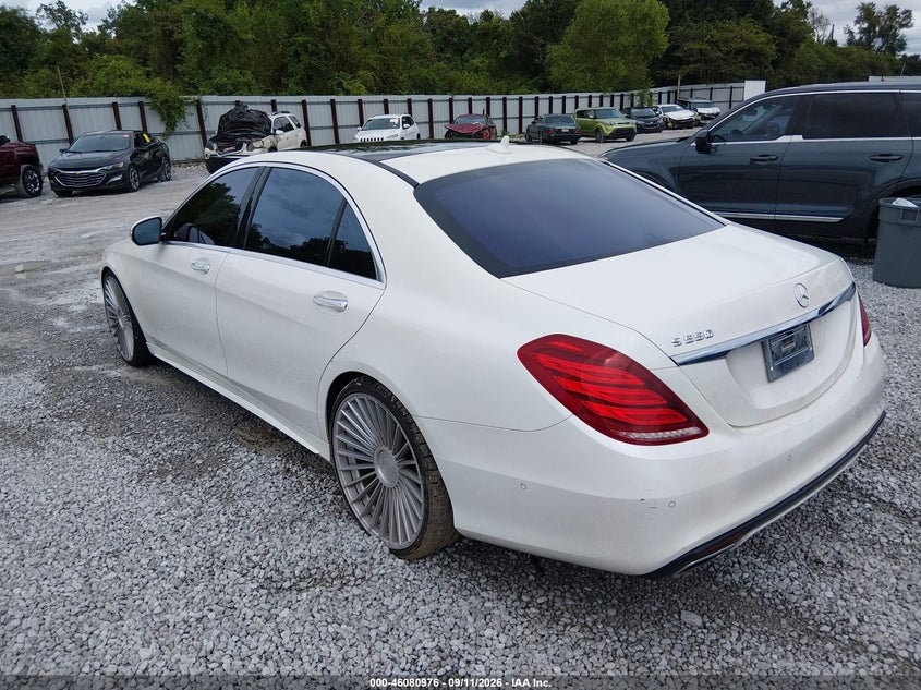 Vin: wddug8cbxea015556, lot: 46580523, mercedes-benz s 550 20143