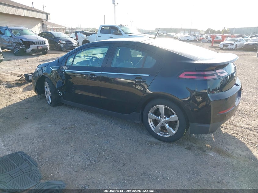 Vin: 1g1ra6e41du142285, lot: 46580560, chevrolet volt 20133