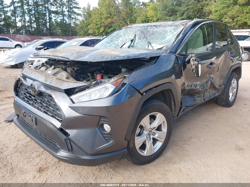 Vin: jtmw1rfv0kd008819, lot: 46580565, toyota rav4 xle 20192