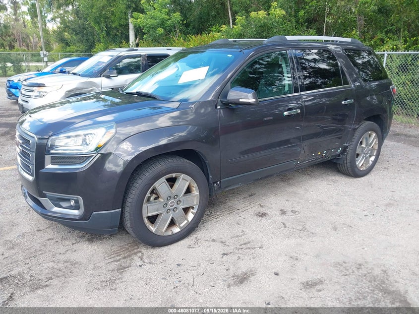 Vin: 1gkkrskd7hj169176, lot: 46580625, gmc acadia limited 20172