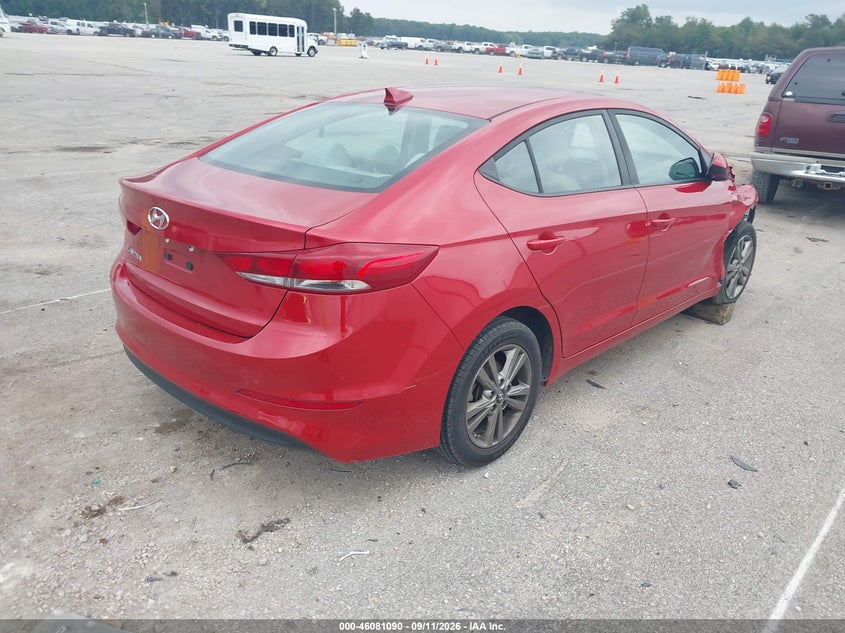 Vin: 5npd84lf9jh277204, lot: 46580637, hyundai elantra value edition 20184