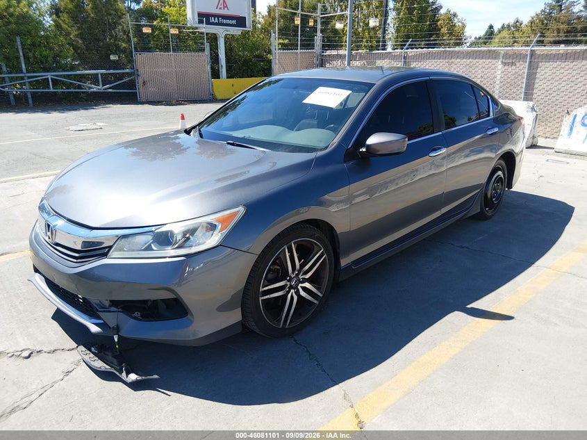 Vin: 1hgcr2f1xha006541, lot: 46580648, honda accord sport se 20172