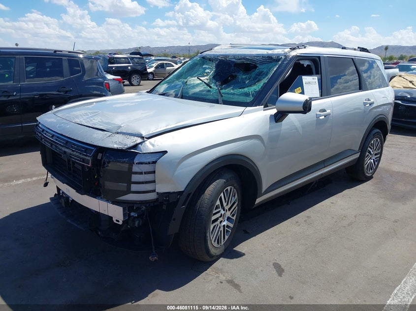 Vin: km8rn5s21tu078686, lot: 46580662, hyundai palisade sel premium 20262