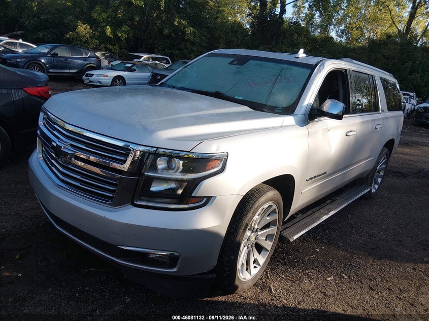 Vin: 1gnskjkc3gr255996, lot: 46580679, chevrolet suburban ltz 20162