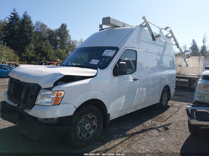 NISSAN NV CARGO NV2500 HD 2017 VIN 1N6BF0LY9HN810795