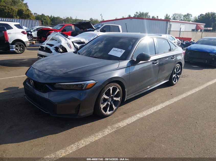 Vin: 2hgfe4f81th303273, lot: 46580687, honda civic hybrid sport/sport touring 20262