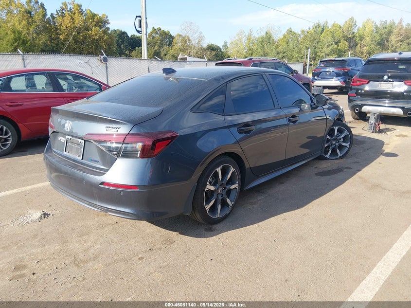 Vin: 2hgfe4f81th303273, lot: 46580687, honda civic hybrid sport/sport touring 20264