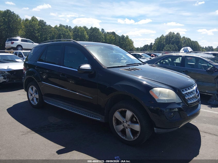 2010 MERCEDES-BENZ ML 350 auction photo 1