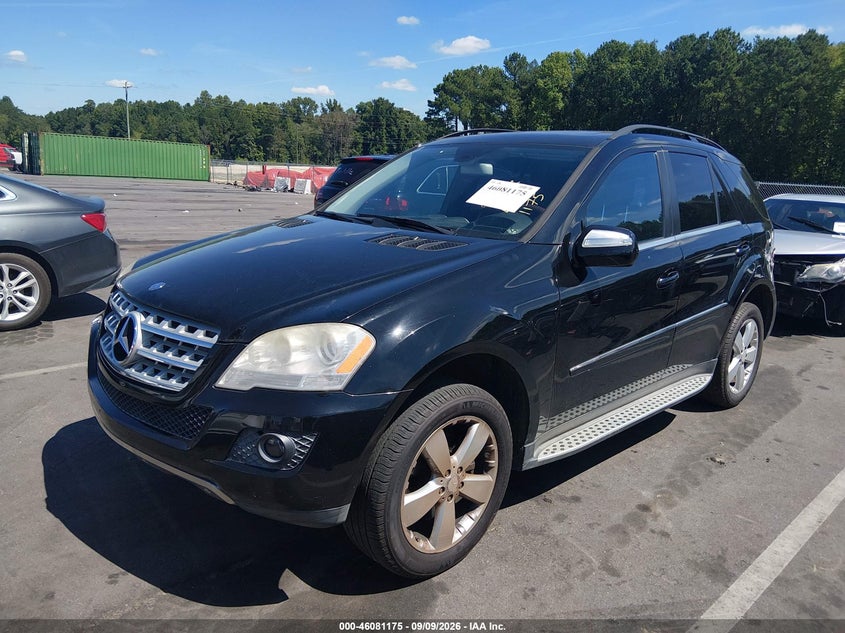 2010 MERCEDES-BENZ ML 350 auction photo 2
