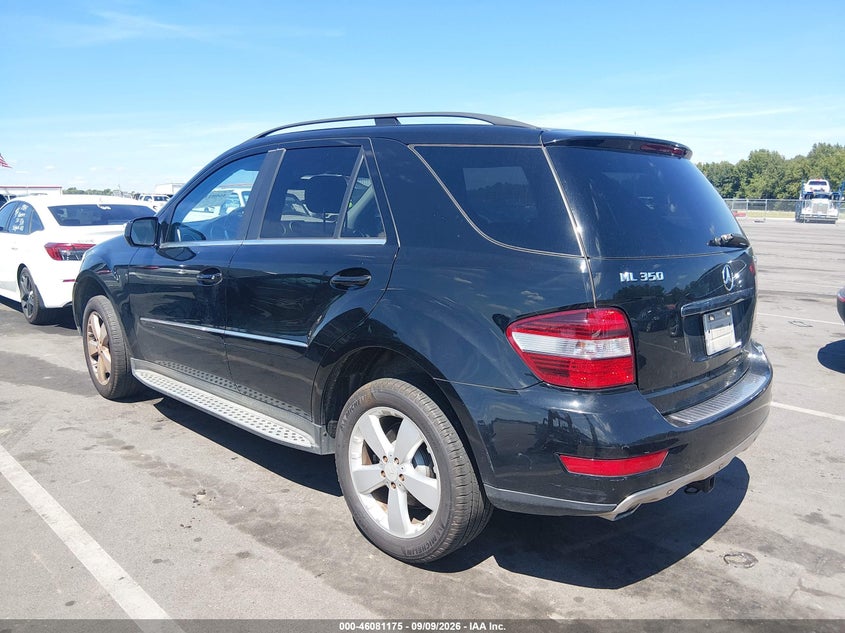 2010 MERCEDES-BENZ ML 350 auction photo 3