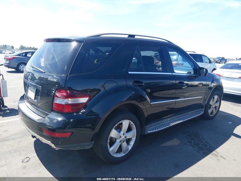 2010 MERCEDES-BENZ ML 350 auction photo 4
