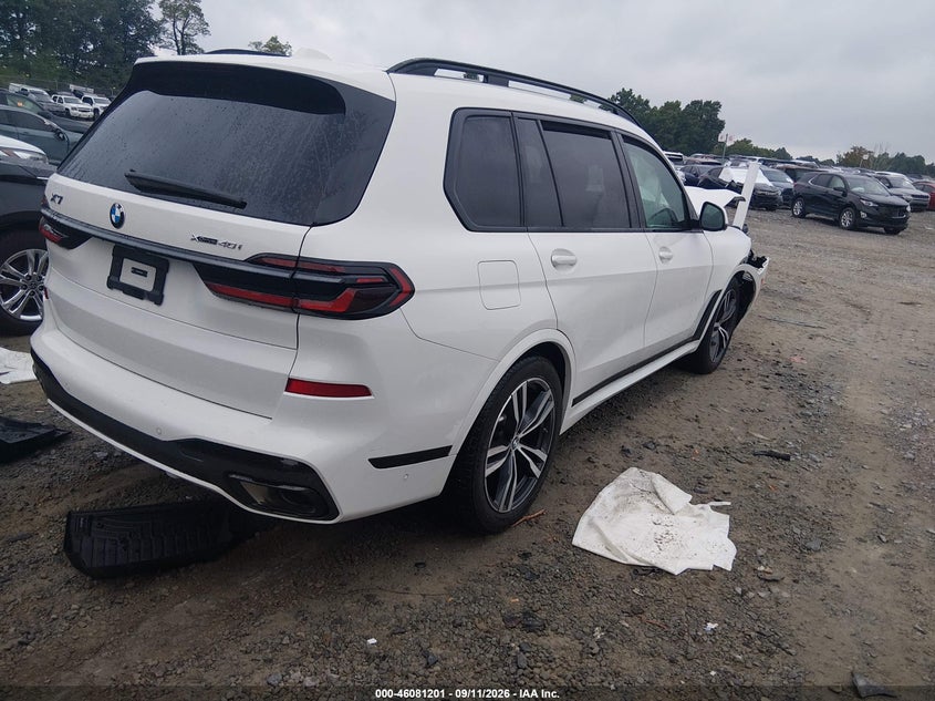 Vin: 5ux23em00s9z78695, lot: 46580748, bmw x7 xdrive40i 20254
