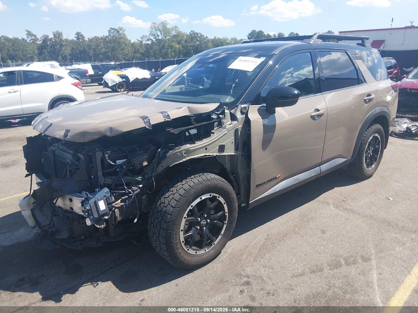 Vin: 5n1dr3bd1pc268522, lot: 46580762, nissan pathfinder rock creek 4wd 20232