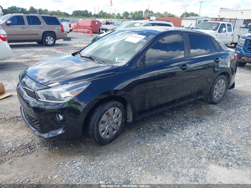 Vin: 3kpa24ab3ke210527, lot: 46580765, kia rio lx 20192
