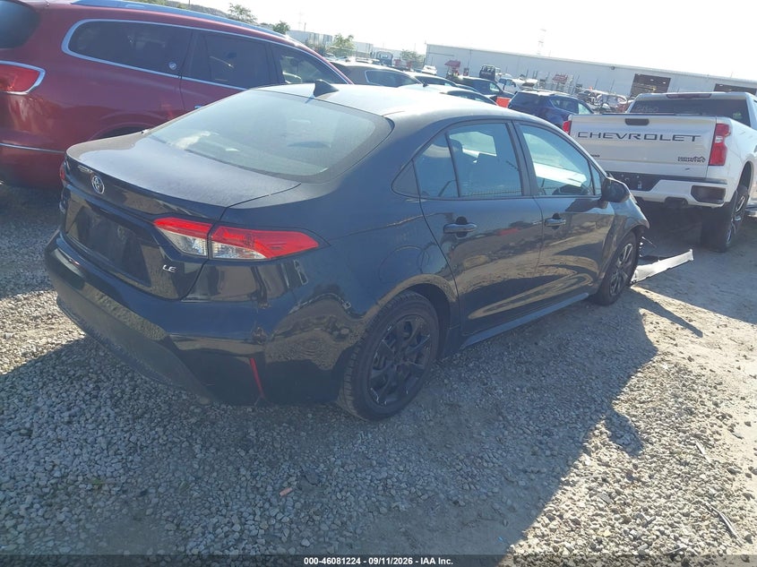 Vin: 5yfepmae7mp188885, lot: 46580771, toyota corolla le 20214