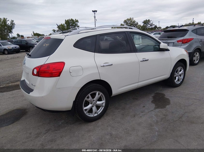 Vin: jn8as5mv0aw124709, lot: 46580789, nissan rogue sl 20104