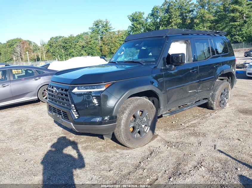 Vin: jtjtbcdx4s5063072, lot: 46580850, lexus gx 550 overtrail+ 20252