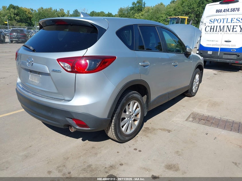 Vin: jm3ke4cy8g0658539, lot: 46580860, mazda cx-5 touring 20164