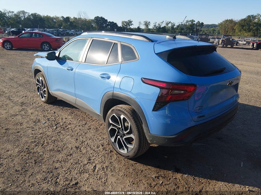 Vin: kl77lje22rc118551, lot: 46580926, chevrolet trax fwd 2rs 20243