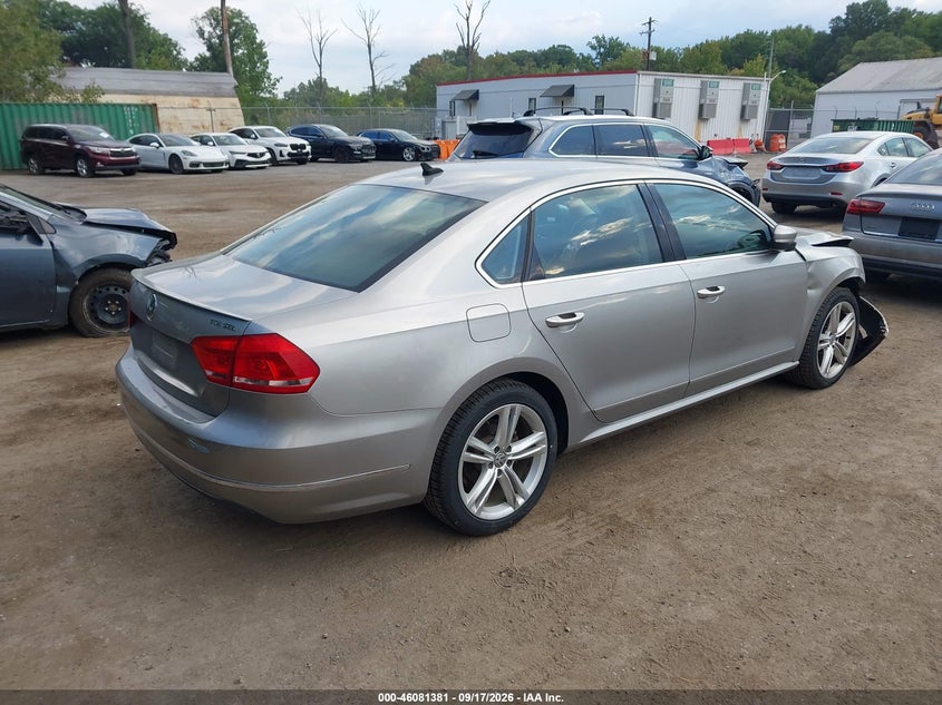 Vin: 1vwcn7a37ec016344, lot: 46580928, volkswagen passat 2.0l tdi sel premium 20144