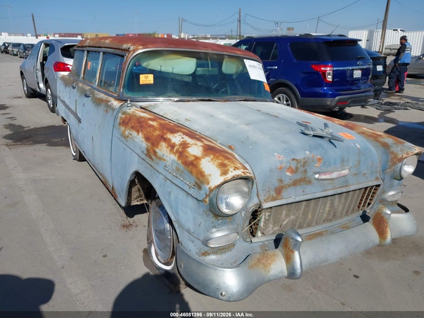1955 CHEVROLET STATION WAGON auction photo 6