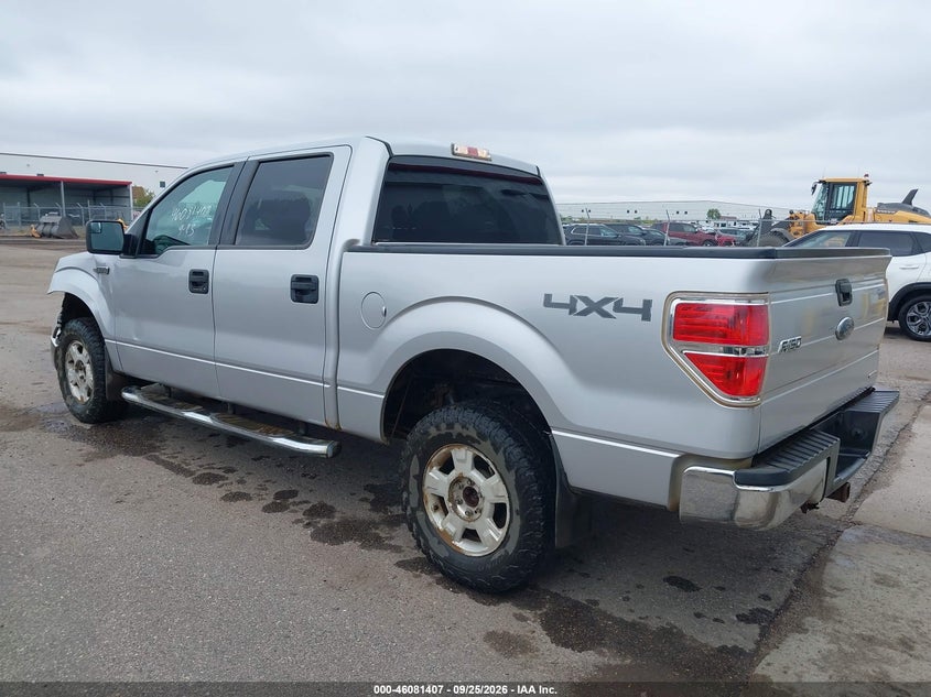 Vin: 1ftfw1ef9dkg30802, lot: 46580954, ford f-150 xlt 20133