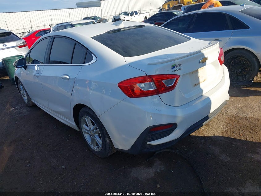 Vin: 1g1be5sm2g7293420, lot: 46580966, chevrolet cruze lt auto 20163